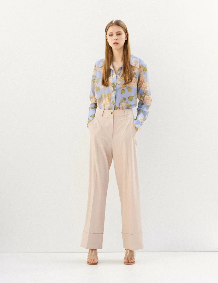 Παντελόνι με ρεβέρ Regalinas