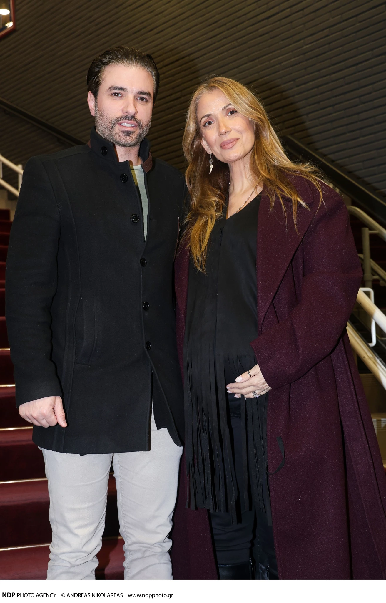 Γιώτα Τσιμπρικίδου & Άγγελος Ανδριανός στην επίσημη πρεμιέρα του "Ποιος φοβάται τη Βιρτζίνια Γουλφ"