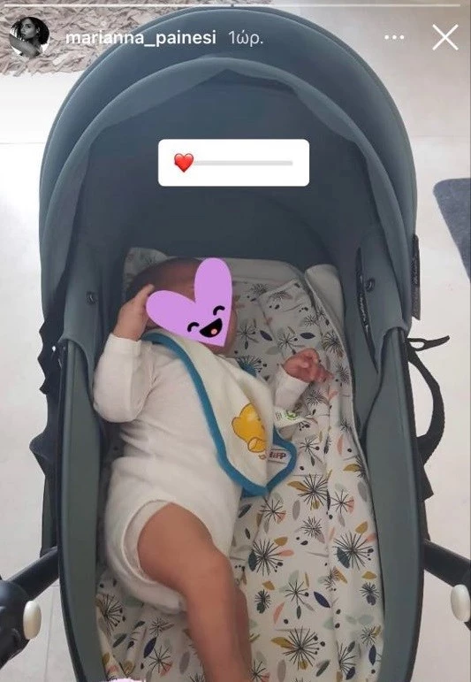 Η Μαριάννα Παινέση μας σύστησε τη νεογέννητη κορούλα της στο Instagram