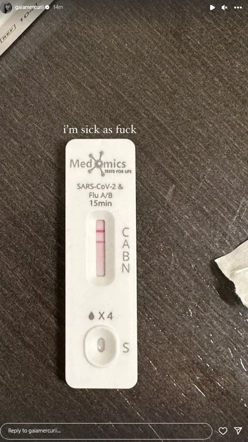 Γαία Μερκούρη | Κόλλησε τη γρίπη Α - "Είμαι χάλια"