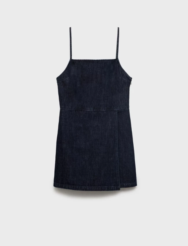 Ολόσωμη φόρμα denim κοντή