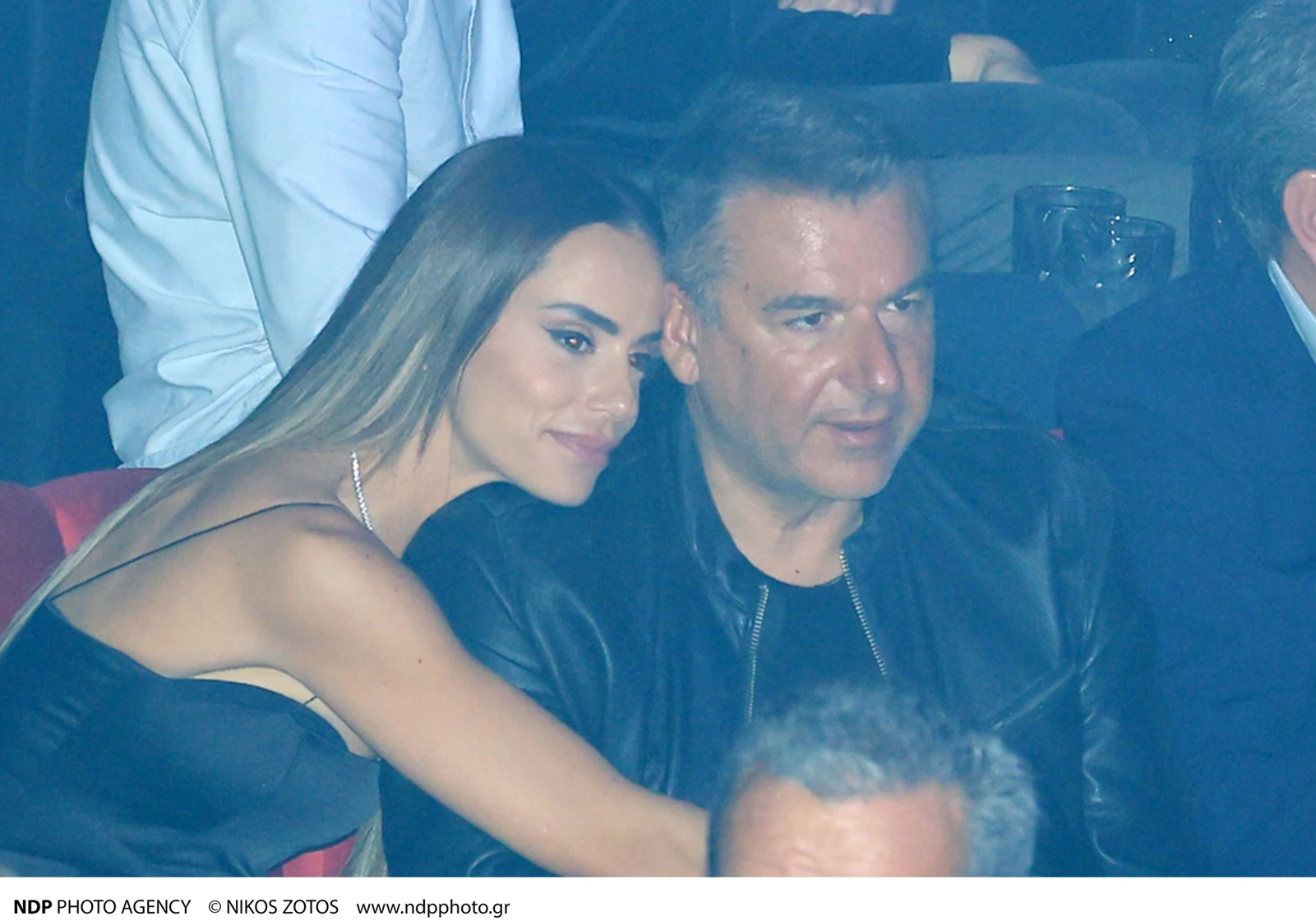 Ο Γιώργος Λιάγκας και η Μαρία Αντωνά στο NOX