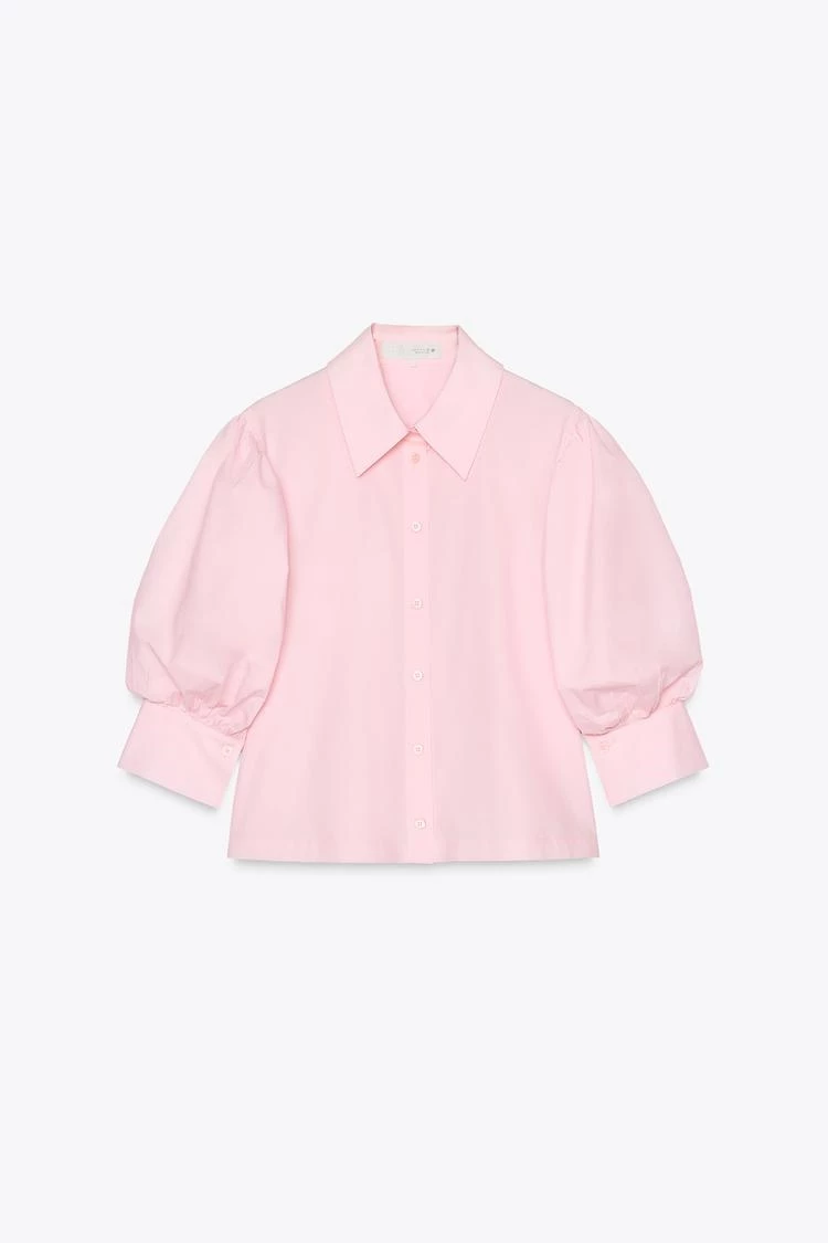 Το girly πουκάμισο με έκπτωση από τη Zara που ταιριάζει τέλεια με τζιν παντελόνια