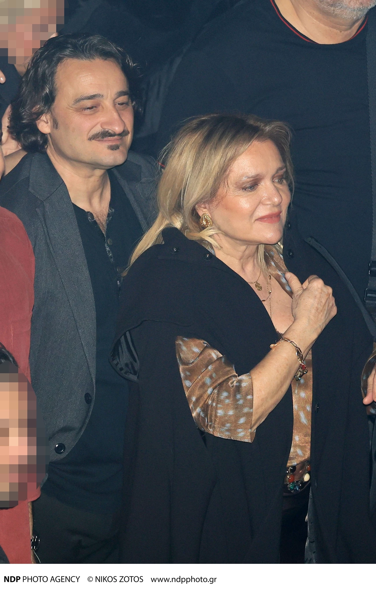 Ο Βασίλης Χαραλαμπόπουλος και η Μαρία Καβογιάννη