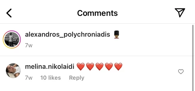 "Τι άντρα κυκλοφορώ" | Τα σχόλια της Μελίνας Νικολαΐδη στις φωτογραφίες του αγαπημένου της, Αλέξανδρου Πολυχρονιάδη