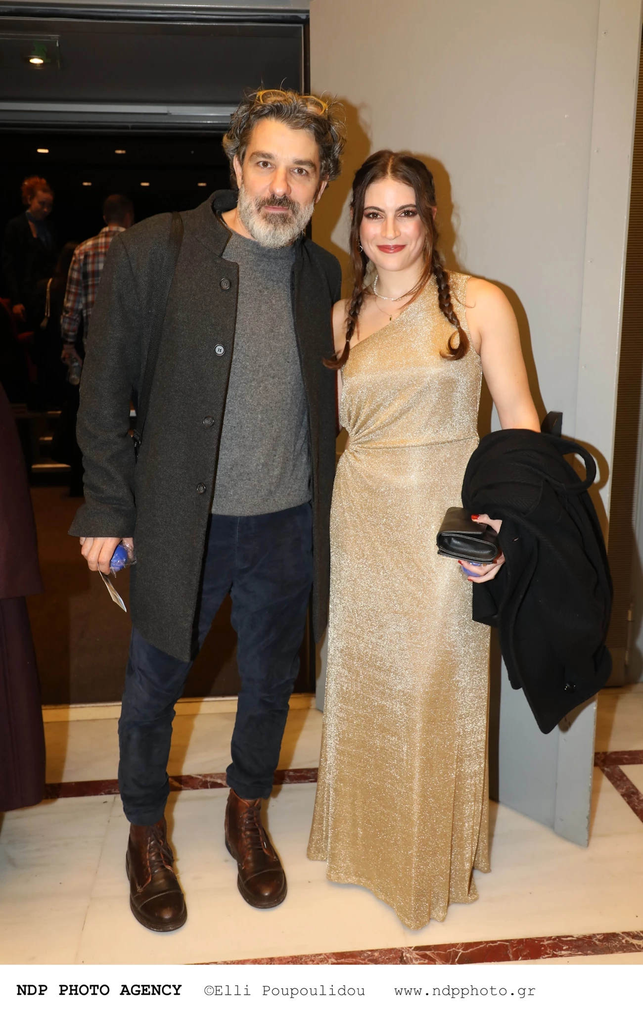 Μάρθα Λαμπίρη Φεντόρουφ | Με one shoulder maxi φόρεμα σε έξοδο με τον Πέτρο Λαγούτη