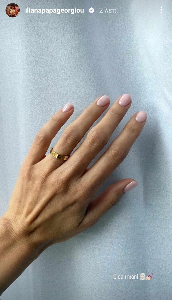 Η Ηλιάνα Παπαγεωργίου με "rich girl manicure", την τάση που λατρεύουν όλες οι κομψές γυναίκες