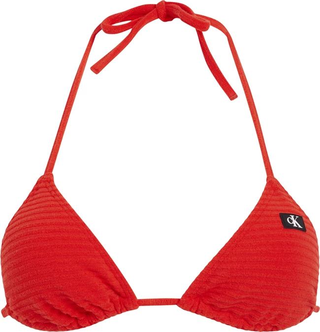 Μικρό Τριγωνικό Μπικίνι Τοπ - CK Monogram Rib, Calvin Klein