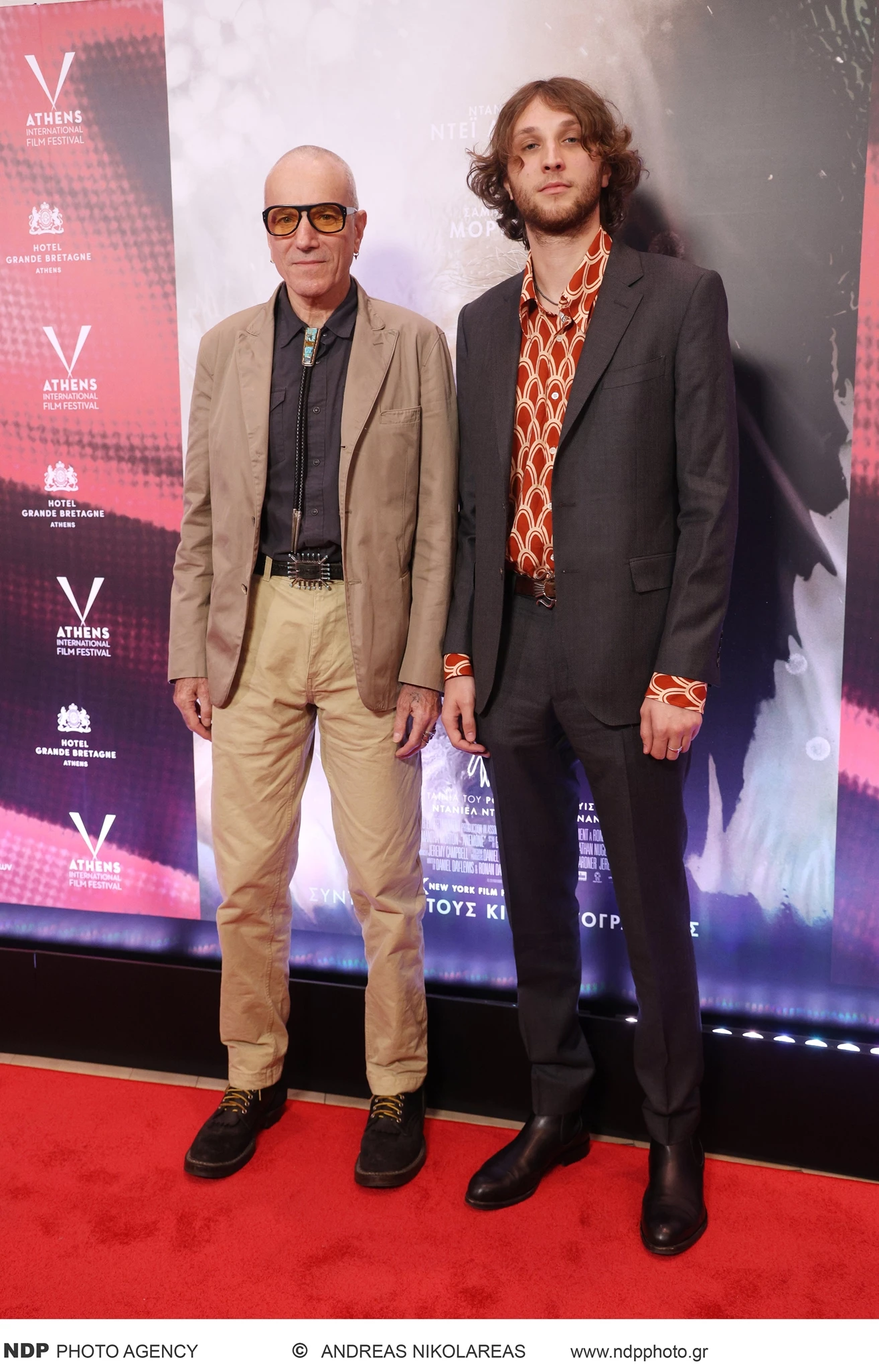Daniel-Day Lewis με τον γιο του Ronan στις Νύχτες Πρεμιέρας
