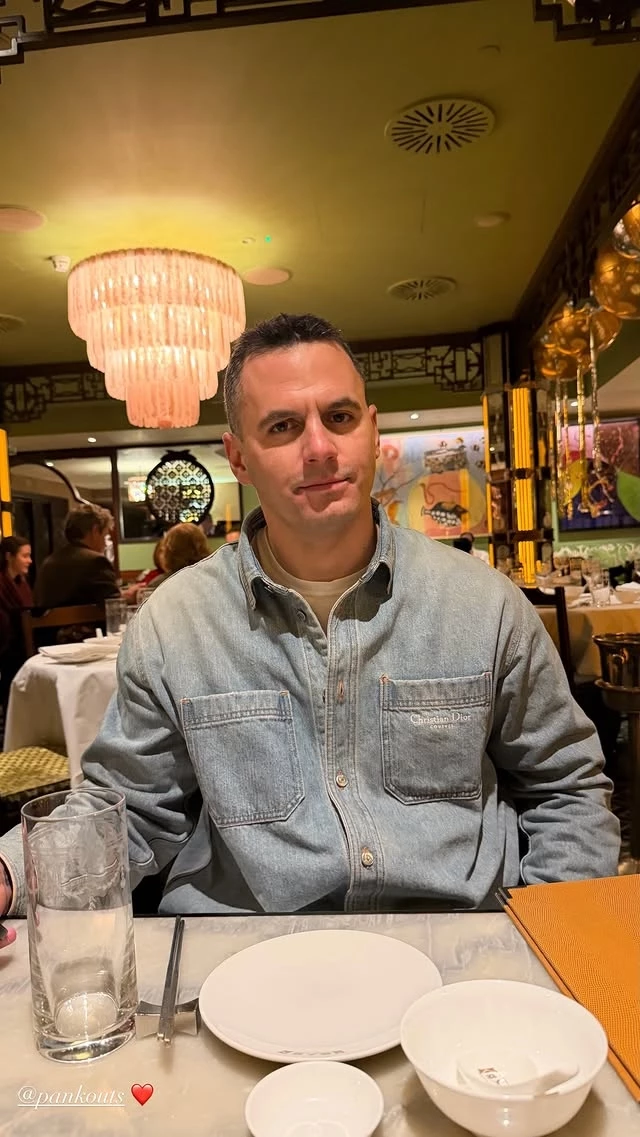 Κατερίνα Καινούργιου και Πάνος Κουτσουμπής στο Λονδίνο