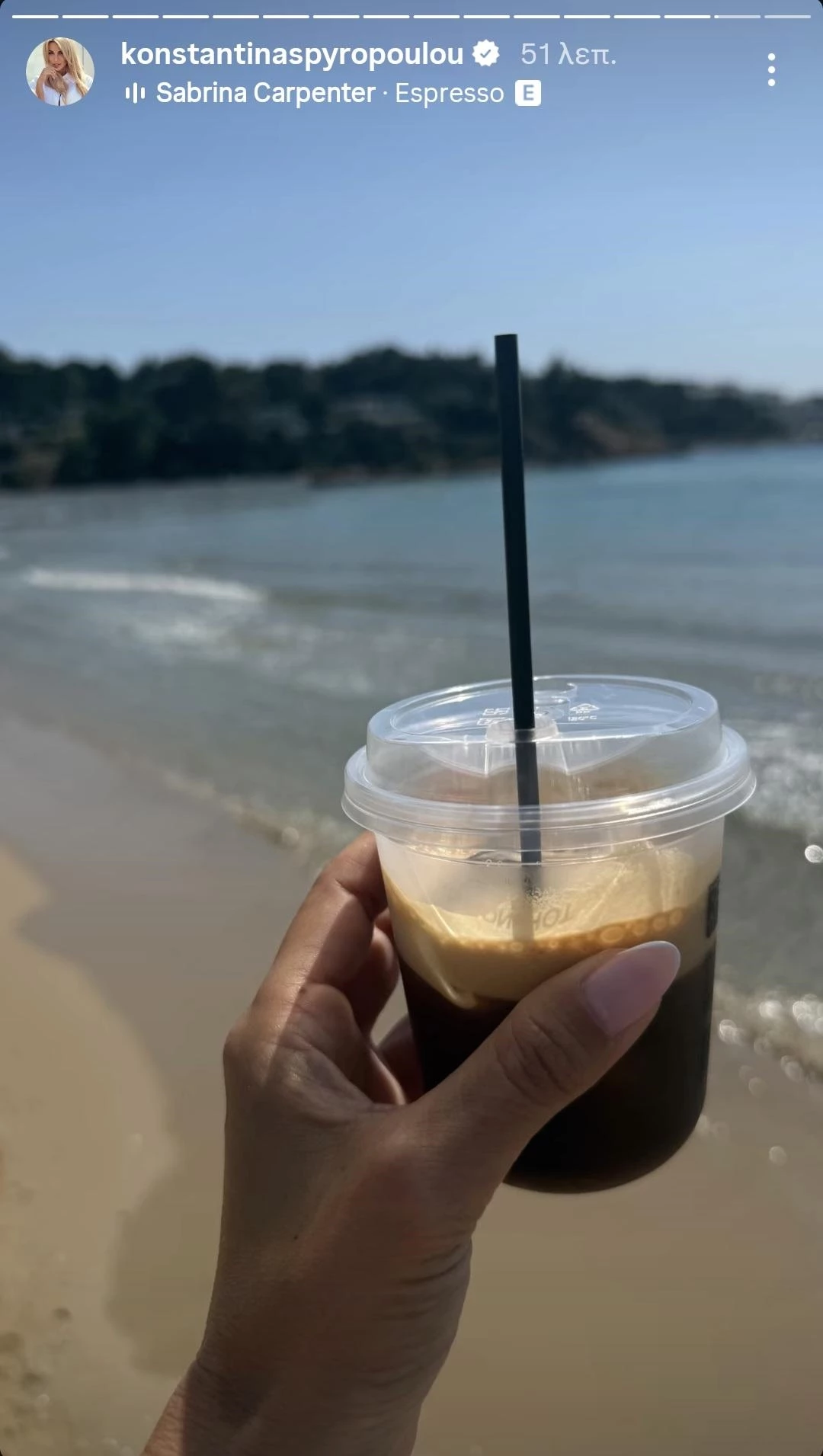 Η Κωνσταντίνα Σπυροπούλου στις πρώτες της βουτιές