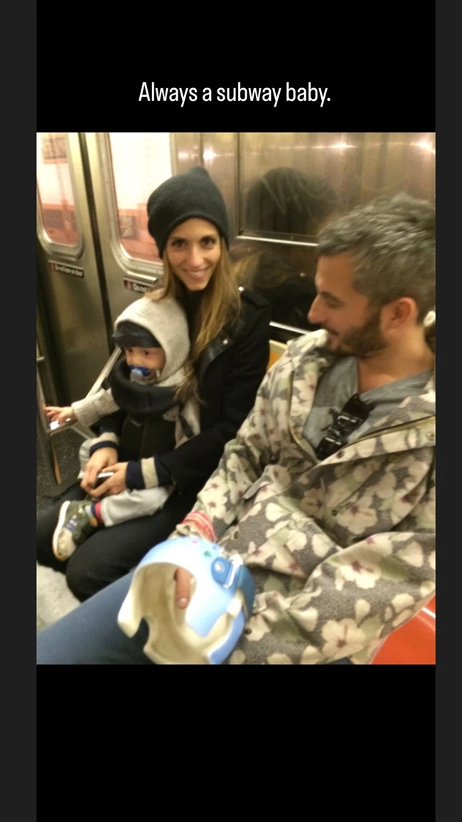 Throwback time | Η Σοφία Καρβέλα στο μετρό της Νέας Υόρκης αγκαλιά με τον νεογέννητο γιο της
