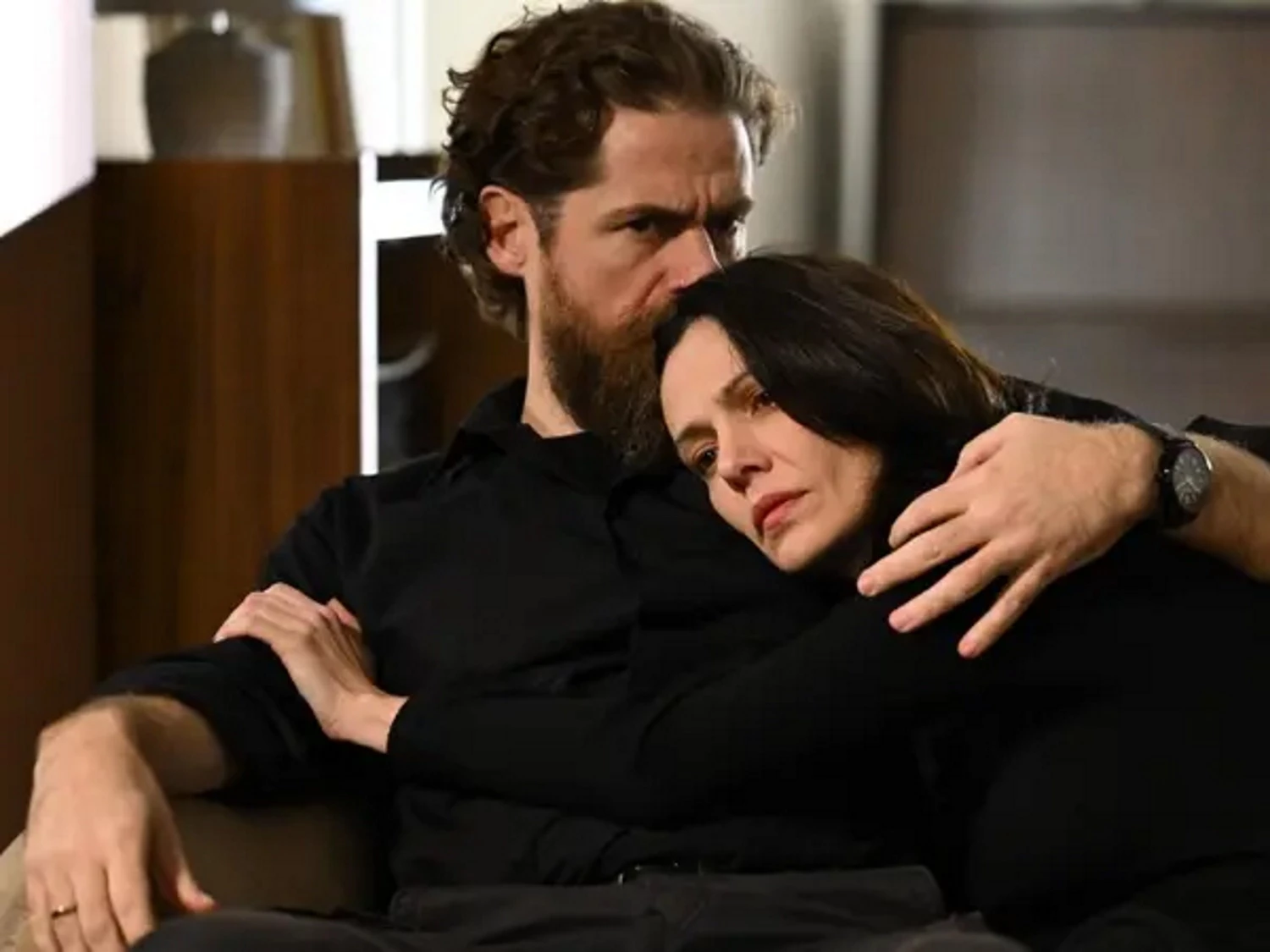 Ο Δημήτρης Λάλος και η Μαριλίτα Λαμπροπούλου