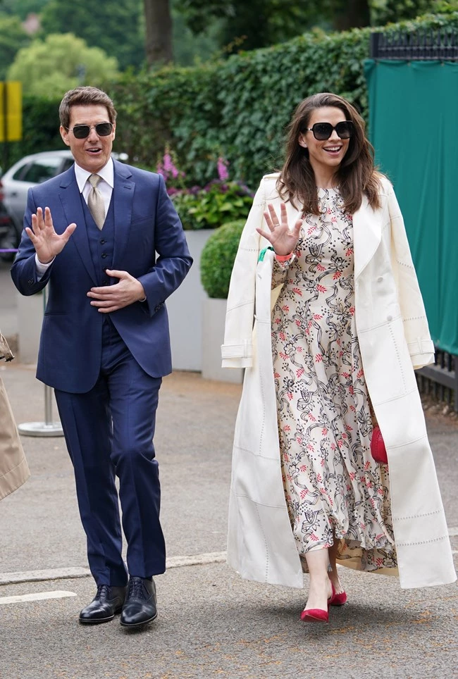 Tom Cruise | Η κοινή εμφάνιση με την Hayley Atwell στο Wimbledon