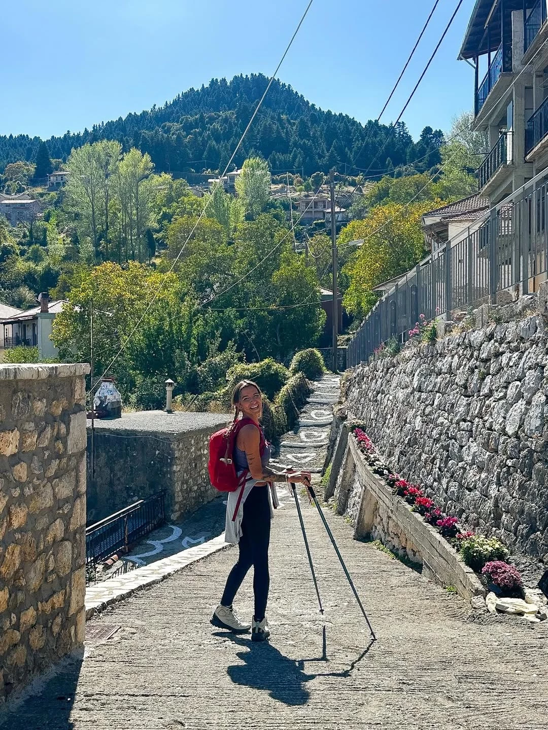 Εριέττα Κούρκουλου Λάτση πεζοπορία