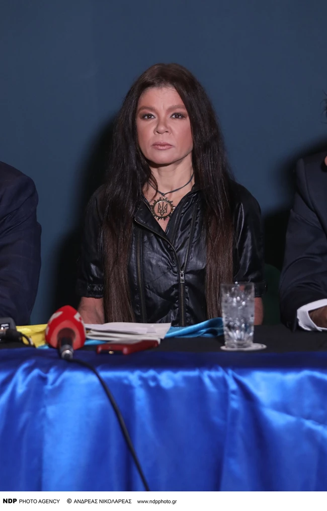 Η θρυλική Ruslana, βρίσκεται στη χώρα μας και όπως πάντα, εμφανίστηκε με leather