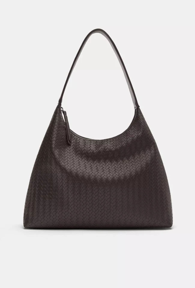 Τσάντα shopper με πλέξη, Pull&Bear