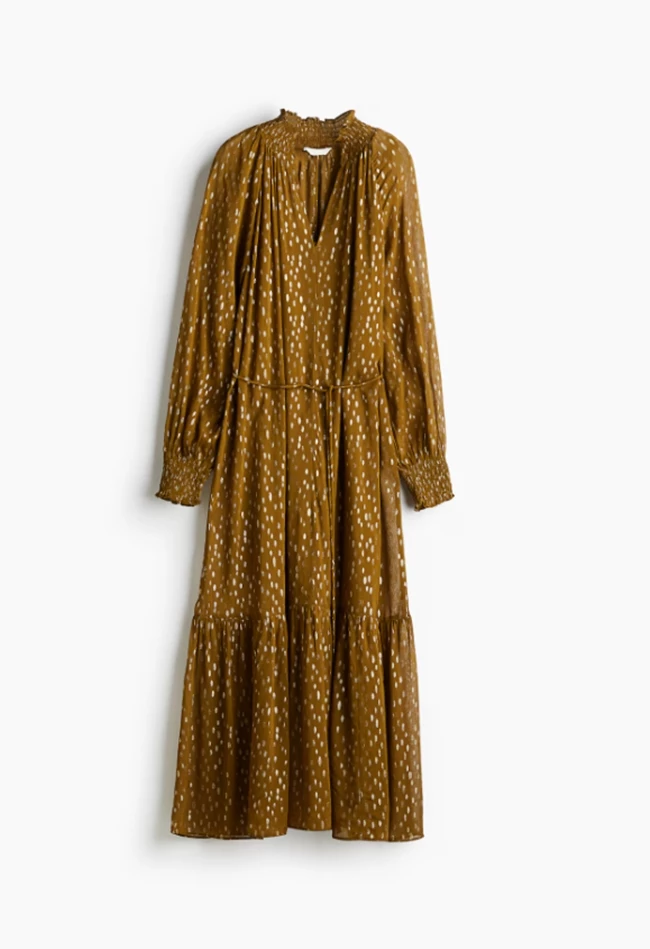 Μάξι φόρεμα με μοτίβο, H&M