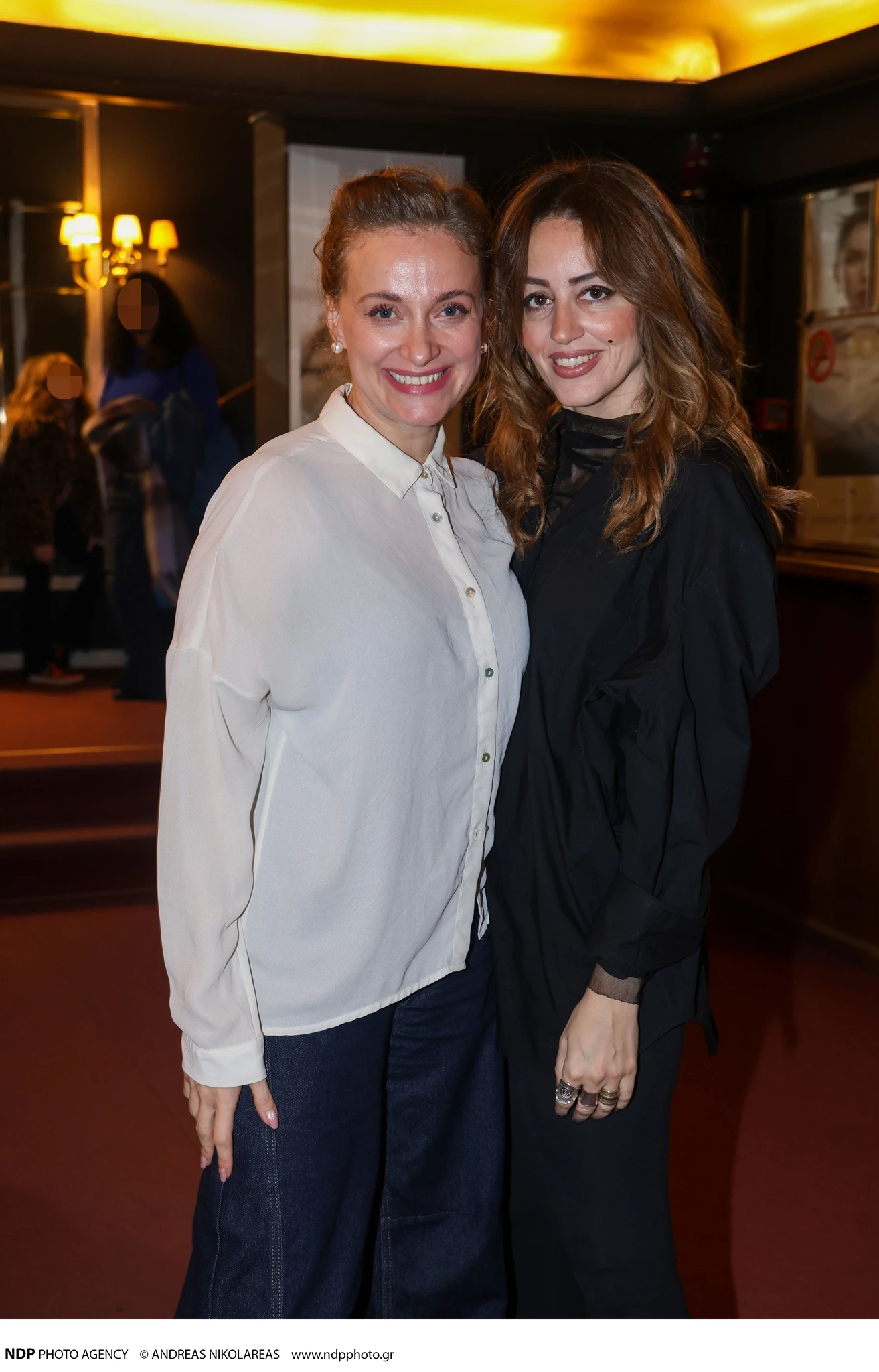 Η Λένα Δροσάκη στην πρεμιέρα "Το κοριτσάκι με τα σπίρτα"