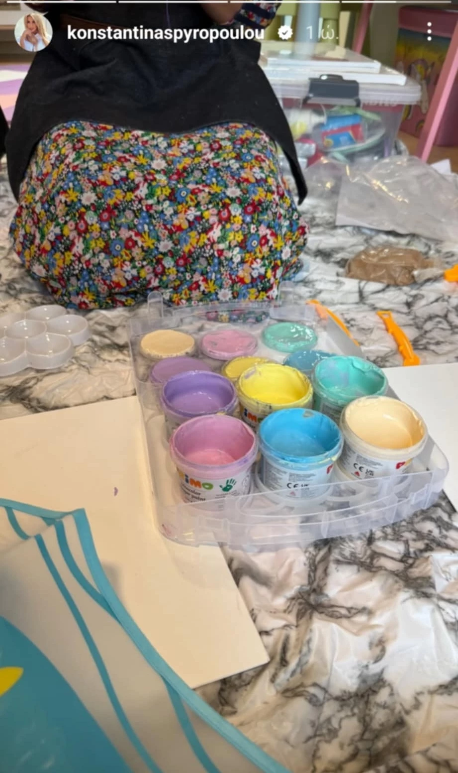 Περήφανη μαμά η Κωνσταντίνα Σπυροπούλου | Ο γιος της, Βλάσσης έχει καλλιτεχνική φλέβα