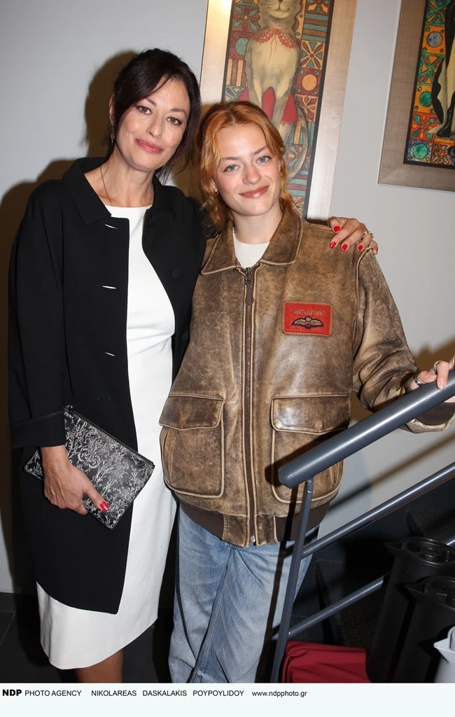 Η Γκάια Μερκούρη φόρεσε το πιο cool jacket