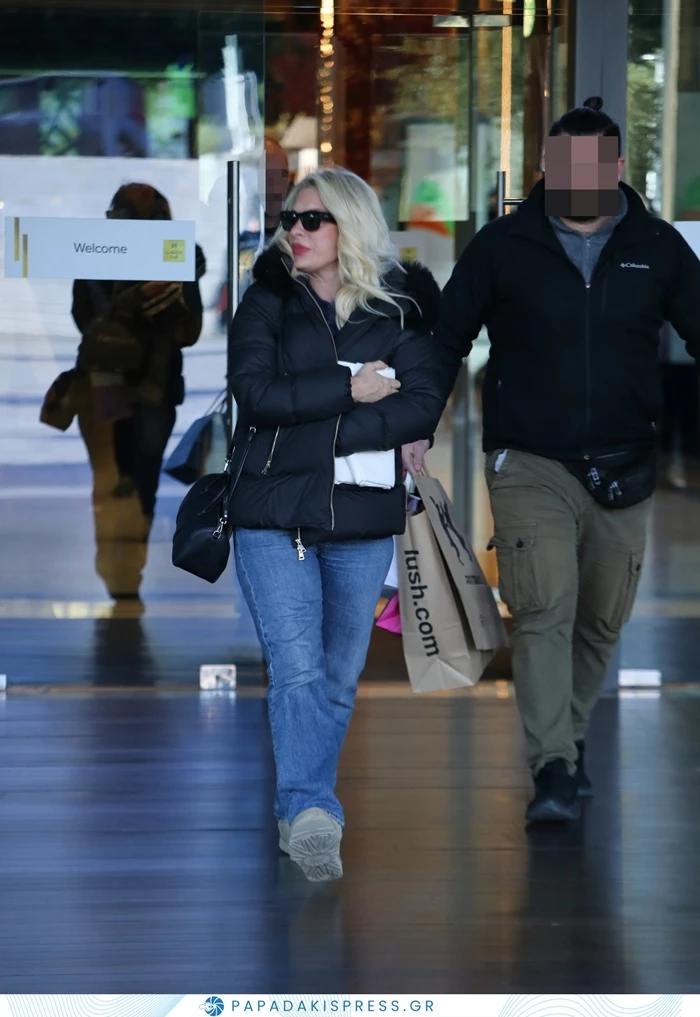 Η Ελένη Μενεγάκη για ψώνια