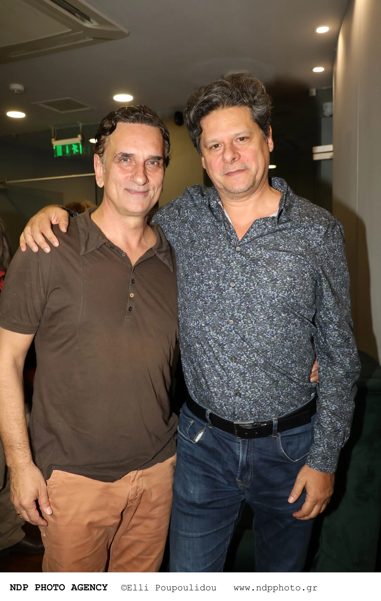 Νίκος Ψαρράς και Λευτέρης Χαρίτος στην "Τελευταία Έξοδο"