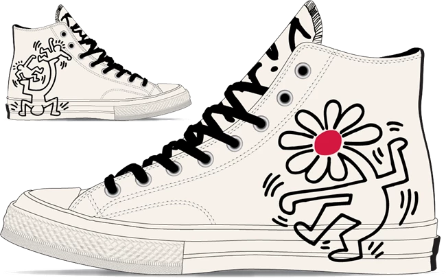 Converse x Keith Haring | Η πιο pop συλλογή μόλις κυκλοφόρησε
