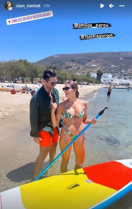 Η Σταματίνα Τσιμτσιλή φόρεσε το πιο girly εμπριμέ μπικίνι - το βρήκαμε σε έκπτωση
