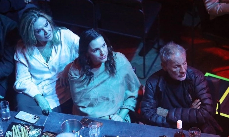 Αγάπη Πολίτη Όλγα Κεφαλογιάννη και Σταύρος Ξαρχάκος στη συναυλία της Ηρώς Σαϊα στο θέατρο Άλσος