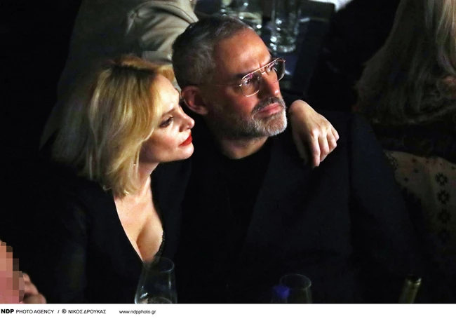 Ελεωνόρα Ζουγανέλη - Νίκος Συρίγος | Η βραδινή έξοδος του ζευγαριού στη Νατάσα Μποφίλιου