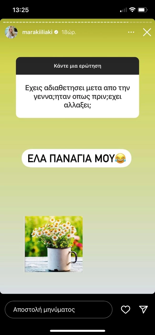 Μαρία Ηλιάκη | Η αδιάκριτη ερώτηση στο Instagram που την εξόργισε