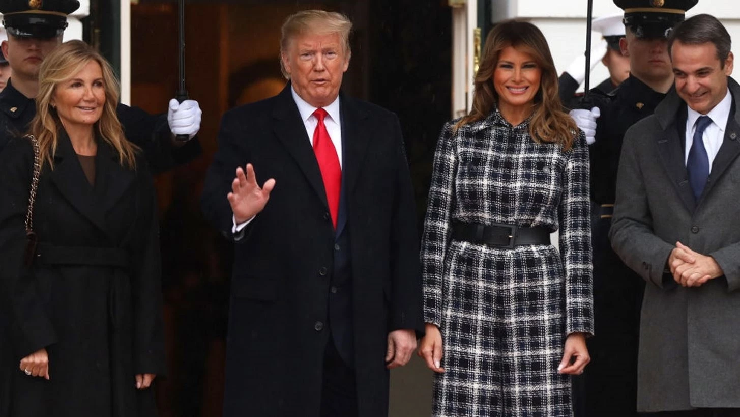 Μαρέβα Μητσοτάκη και Melania Trump συνόδευσαν τους συζύγους τους σε δείπνο στη Νέα Υόρκη