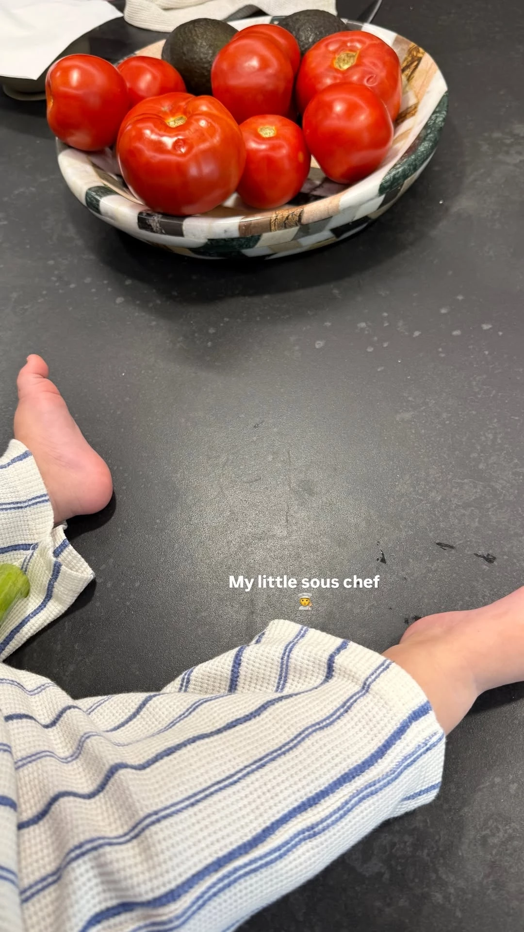 "Με τον μικρό μου sous chef" | Η Αλεξάνδρα Νίκα μαγειρεύει μαζί με τον γιο της, Βασίλη