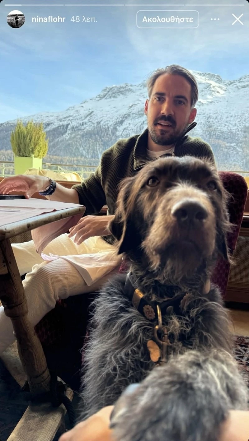 Nina Flohr - Φίλιππος Ντε Γκρες | Για lunch σε πολυτελές σαλέ με την καλύτερη παρέα