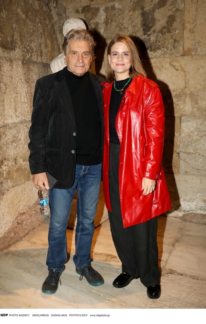 Δανάη Μιχαλάκη με τον πατέρα της, Γιώργο Μιχαλάκη