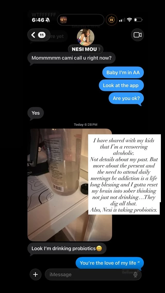 Η Σοφία Καρβέλα για τη νηφαλιότητά της