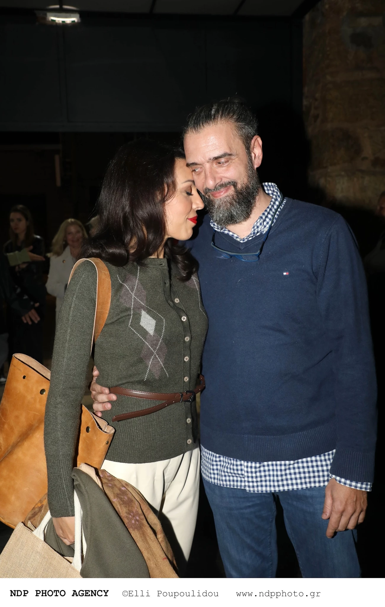 Η Άννα Μενεννάκου και ο Σωτήρης Τσαφούλιας