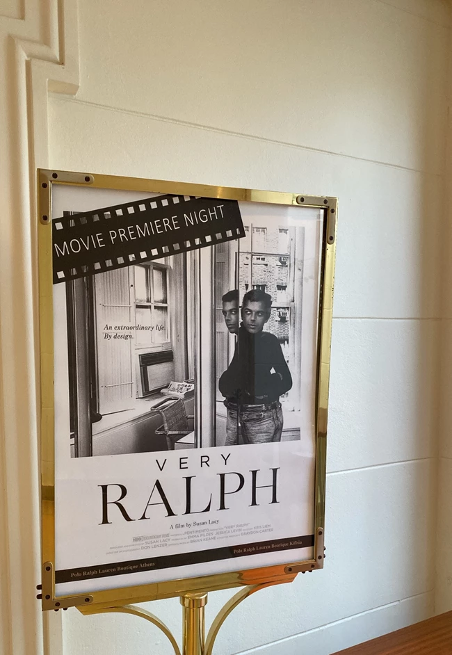 O Ralph Lauren διοργάνωσε μια βραδιά cinema στην καρδιά της Αθήνας
