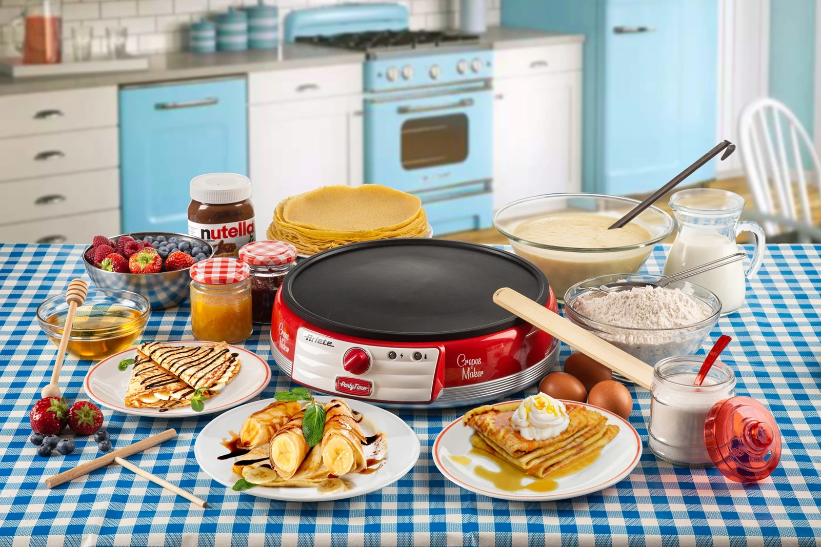 202 Crepes Maker Red_ls2 Ariete