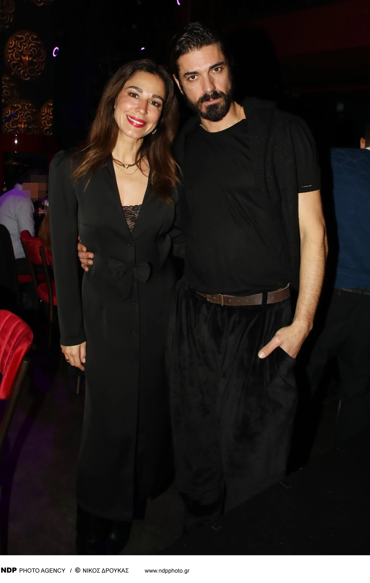 Κατερίνα Παπουτσάκη και Δημήτρης Γκοτσόπουλος σε event του "Άγιου Έρωτα"