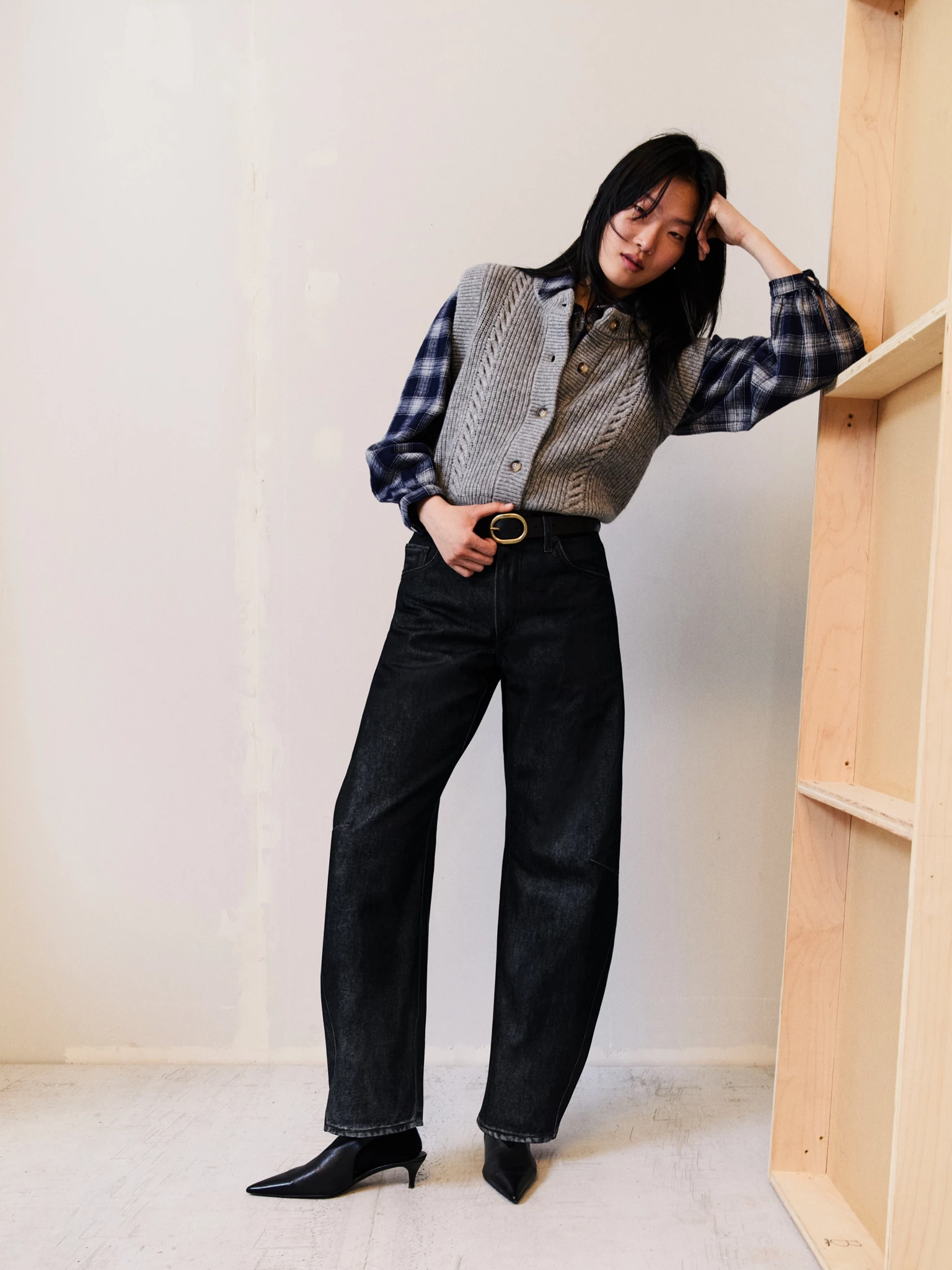 Super Baggy Barrel jeans σε μαύρο από συλλογή Levi’s για Φθινόπωρο 2025