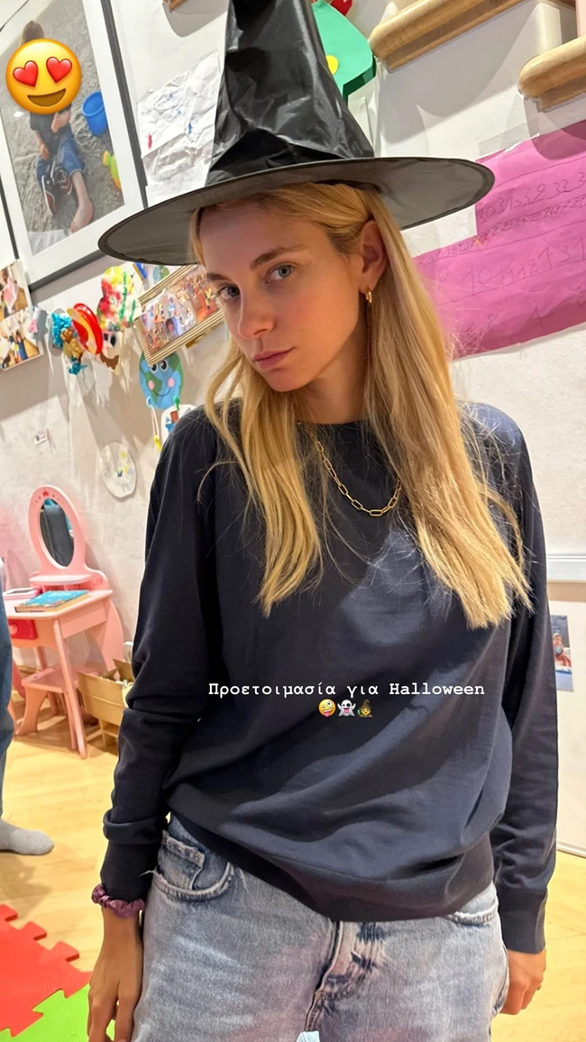 Σε Halloween mood η Δούκισσα Νομικού | Τα τρυφερά στιγμιότυπα με τα παιδιά της