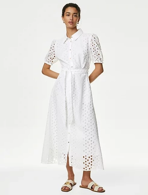 Βρήκαμε στη Marks & Spencer το λευκό φόρεμα που θα φορέσεις -τώρα και το καλοκαίρι- σε κάθε περίσταση