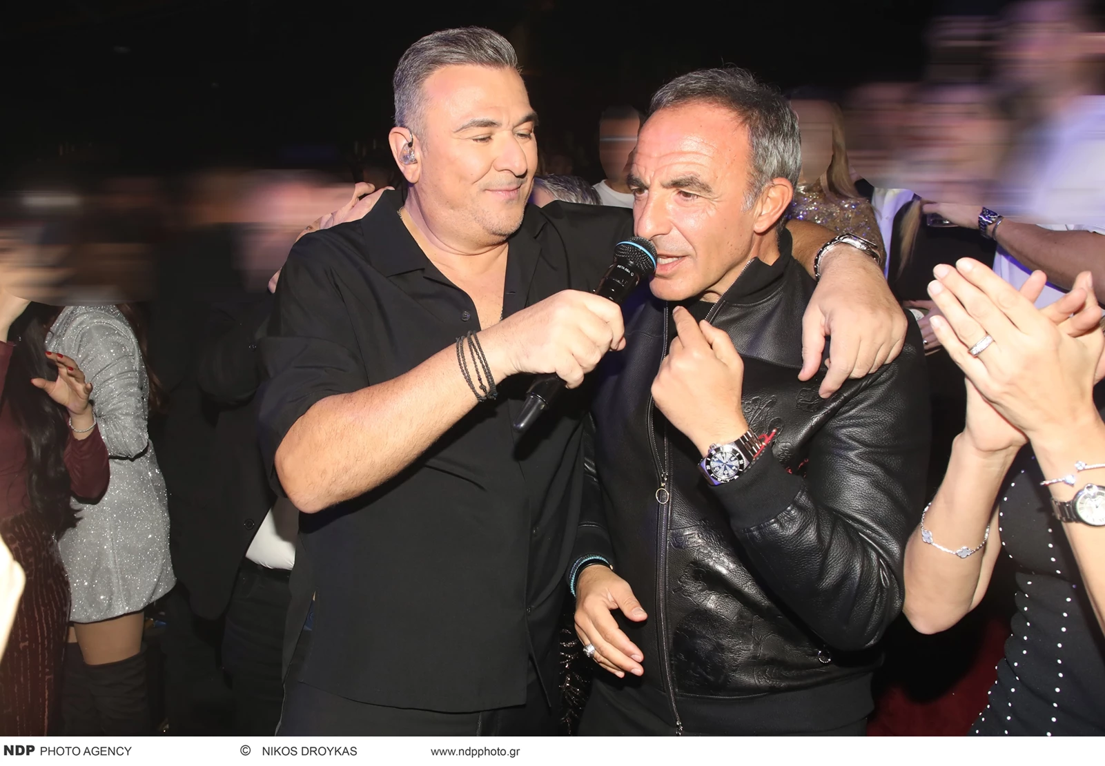 Ο Νίκος Αλιάγας με τον Αντώνη Ρέμο