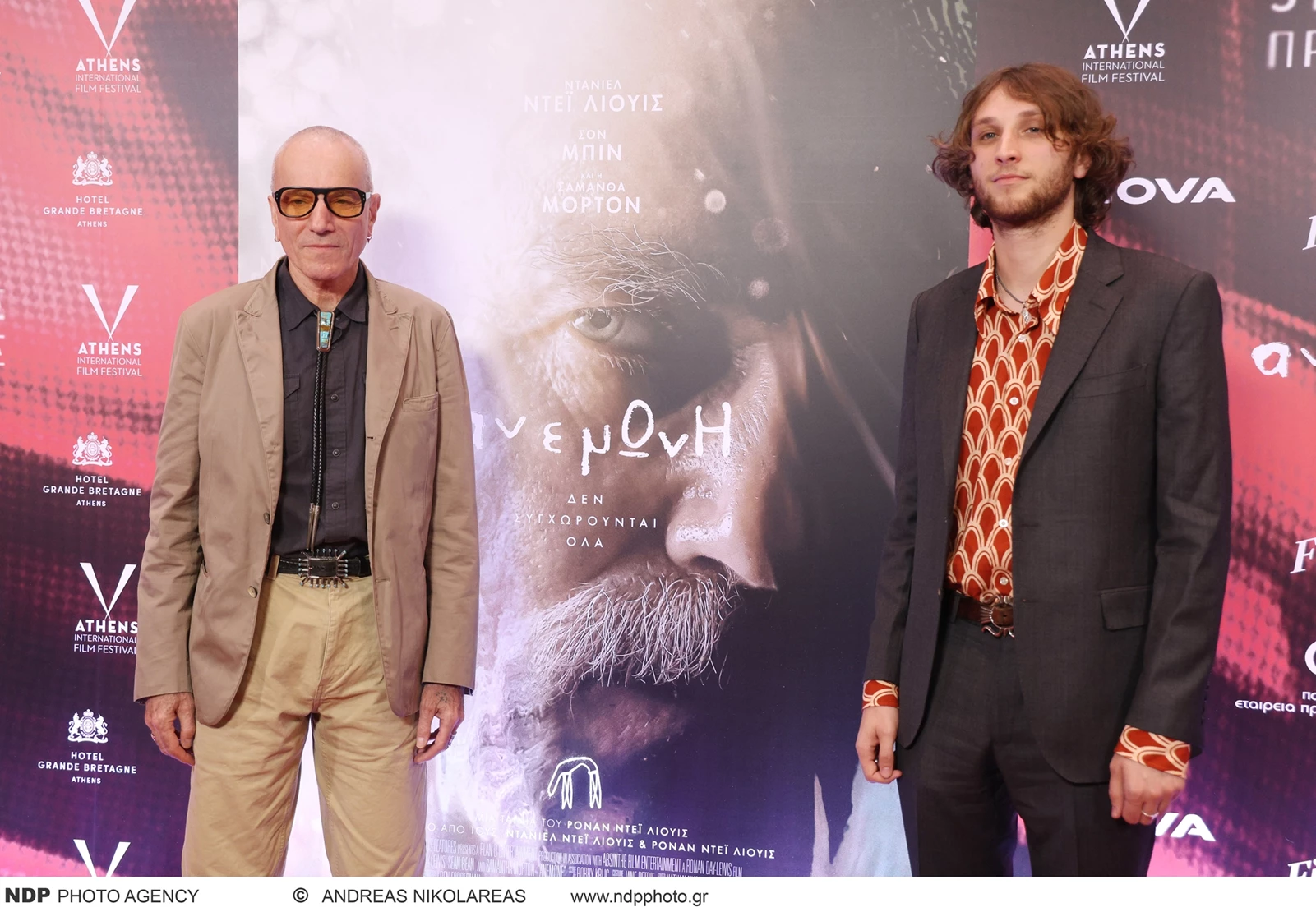 Daniel-Day Lewis με τον γιο του Ronan στις Νύχτες Πρεμιέρας