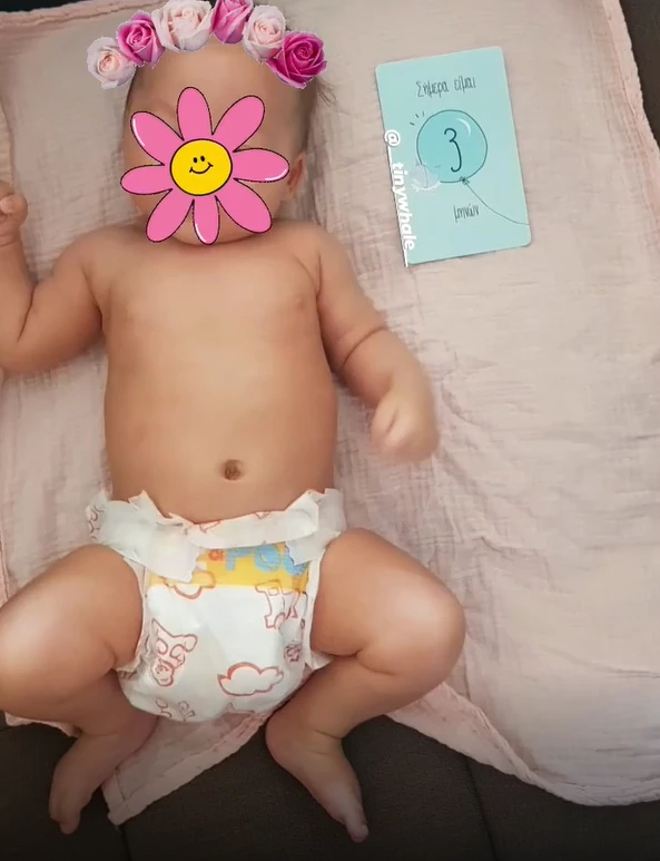 Μαριάννα Παινέση | Η τρυφερή φωτογραφία της κόρης της που έγινε τριών μηνών (pic)