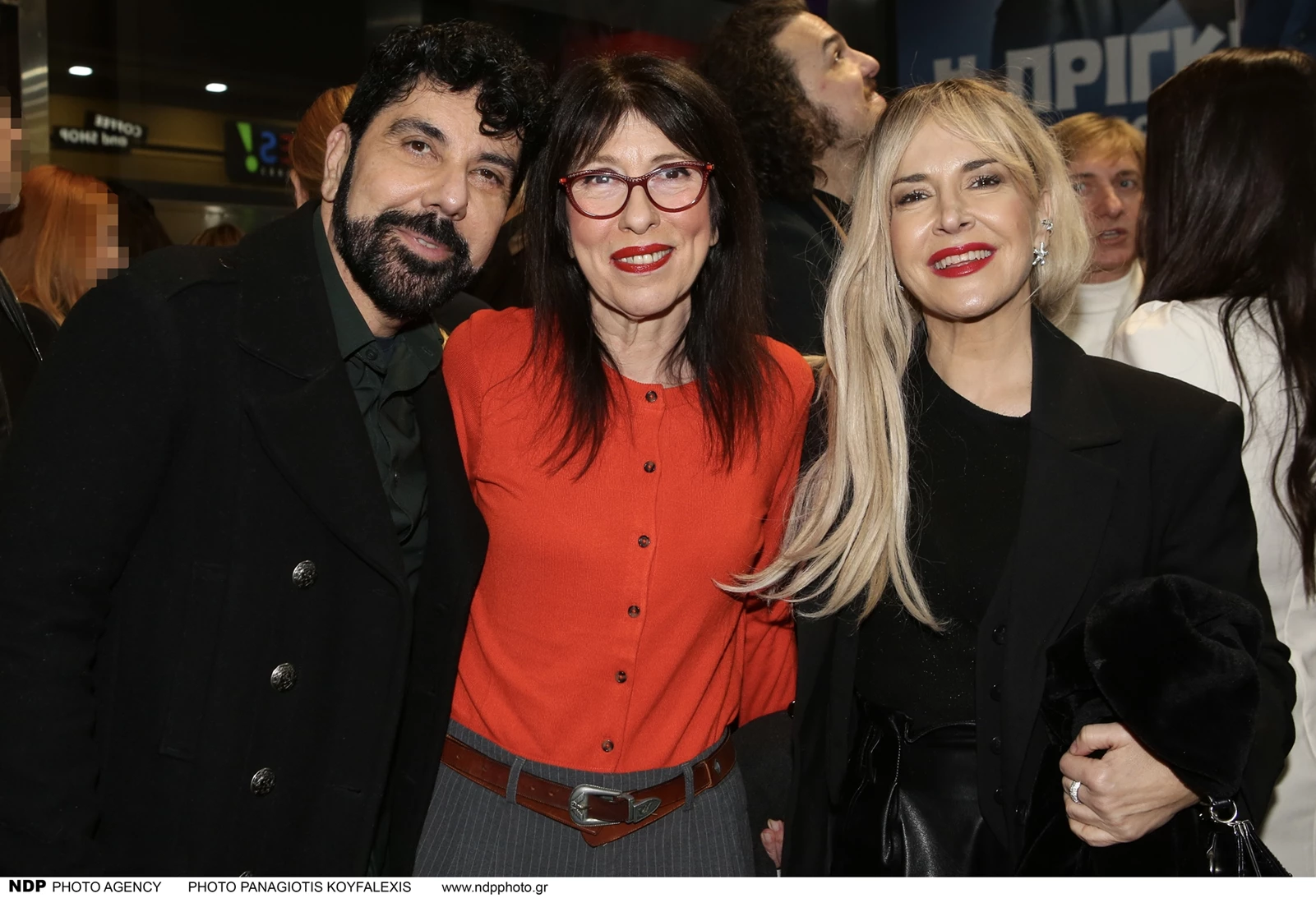 Άβα Γαλανοπούλου & Μαρία Ανδρούτσου στην πρεμιέρα της παράστασης 'Η πριγκίπισσα των Αγίων Σαράντα'