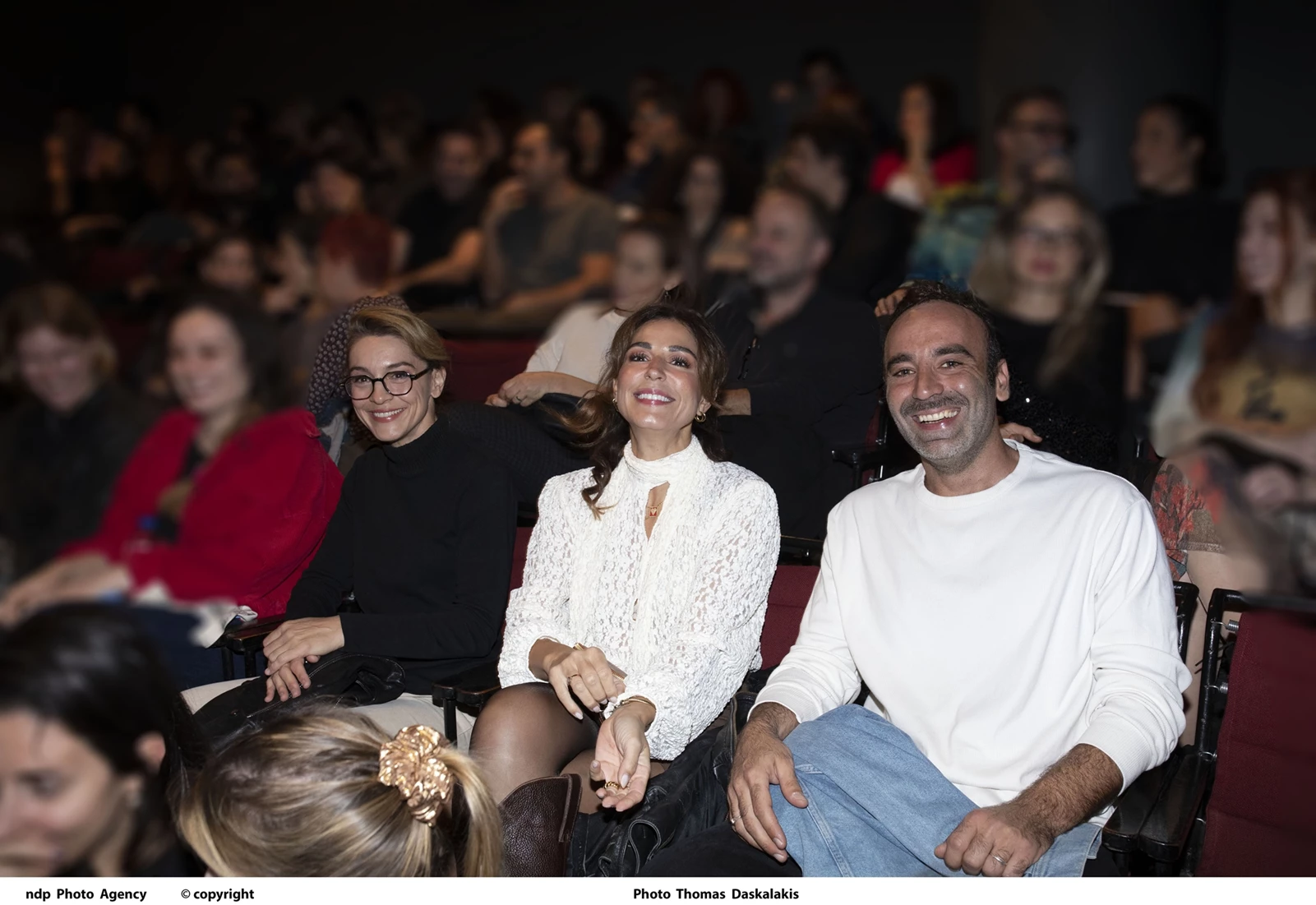 Η Κατερίνα Παπουτσάκη και ο Θάνος Χατζόπουλος