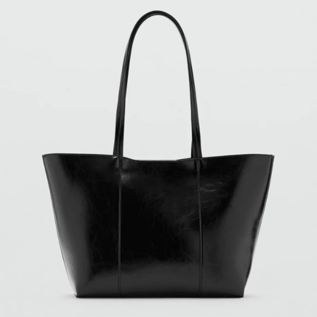 Τσάντα shopper μεσαία, Mango